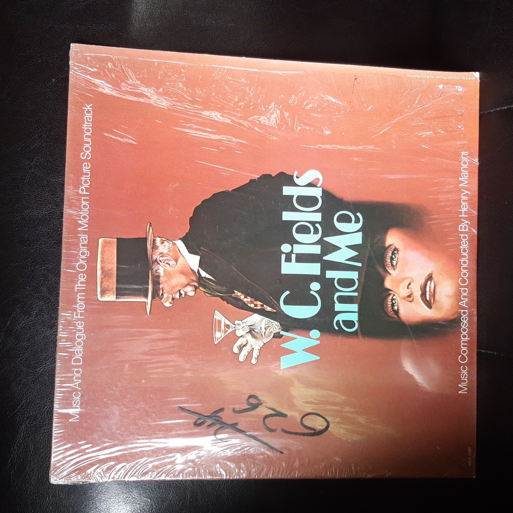 W. C. Fields and Me Soundtrack Music by Henry Mancini LP Record Vinyl